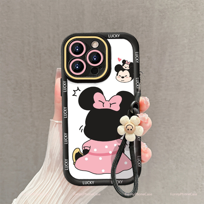 Minnieการ์ตูนSoft ShellเหมาะสําหรับOPPO A1 A1K A1X A3 A5 A5S A7 A8 A9 A11 A11K A11X A12E A12S A15 A1