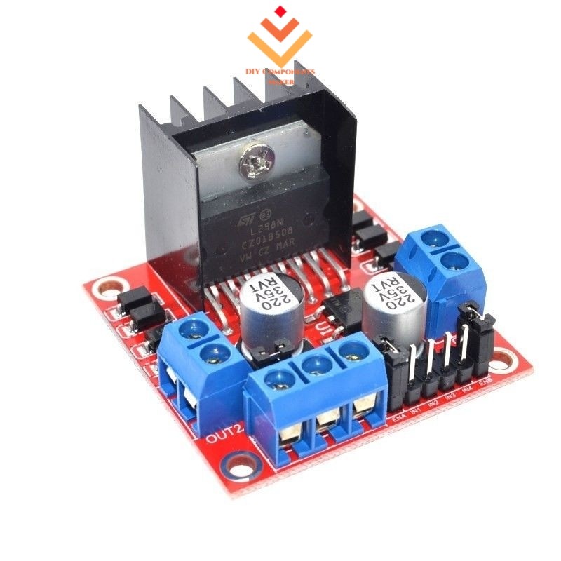 ใหม่ L298N DC Stepper Motor Driver Module Dual H Bridge Control Board สําหรับ Arduino