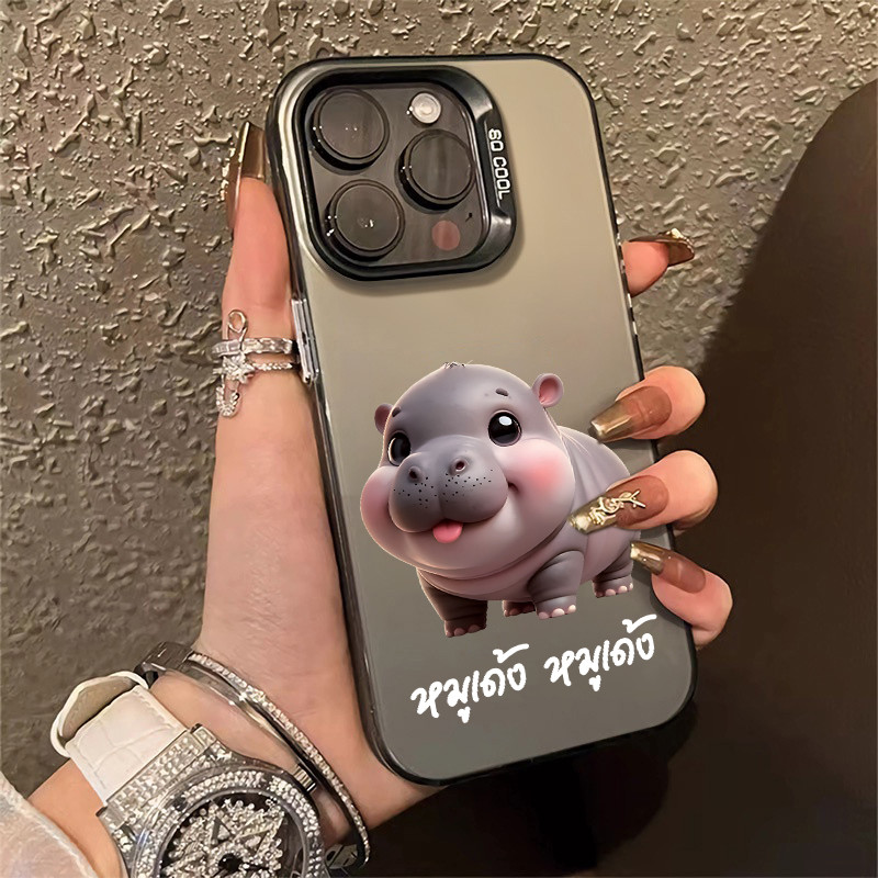 IMD เคส หมูเด้ง สำหรับ Realme C51 C53 C1 C63/C61 C65 4G/5G NOTE50 Note60 C20 C11 2021 Realme12 Realme12X 003