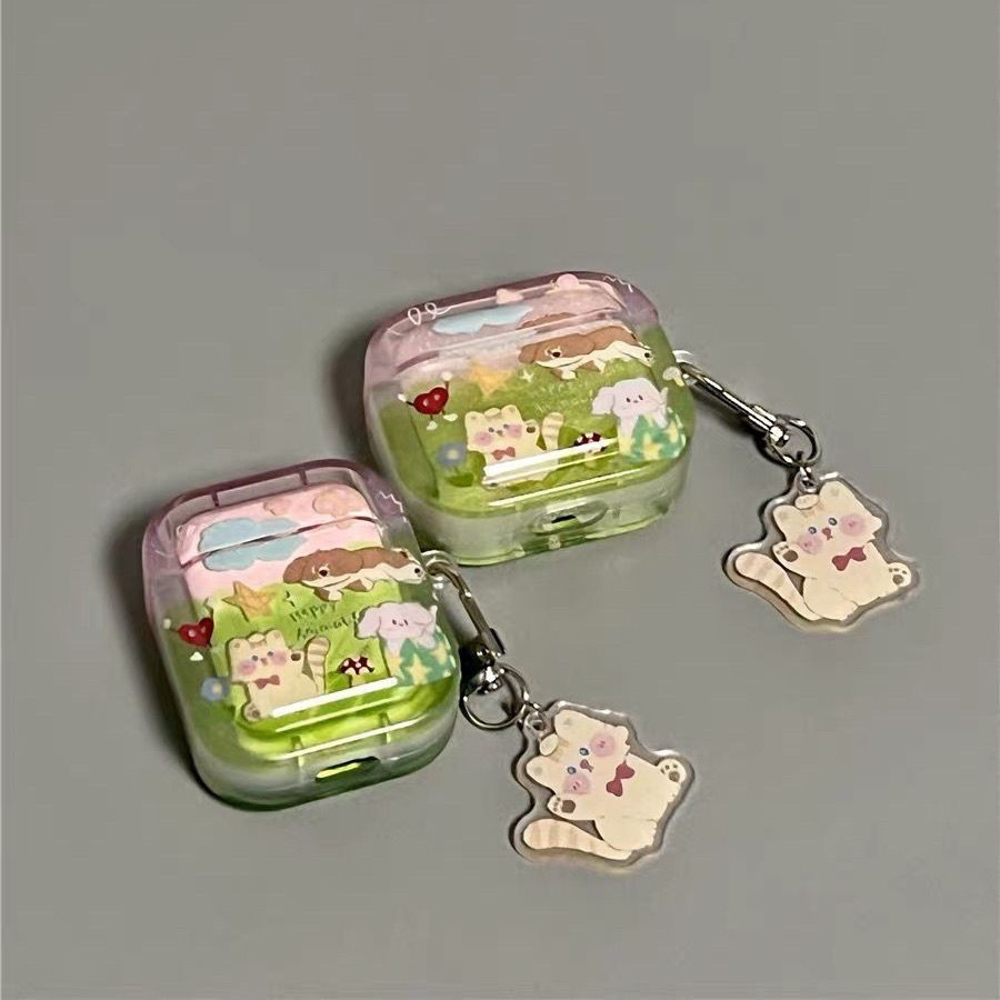 Prairie Cat Dog ins Lenovo LP40 เคสหูฟัง LP40 ไร้สาย LenovoLP40 เคสป้องกันหูฟังบลูทูธ