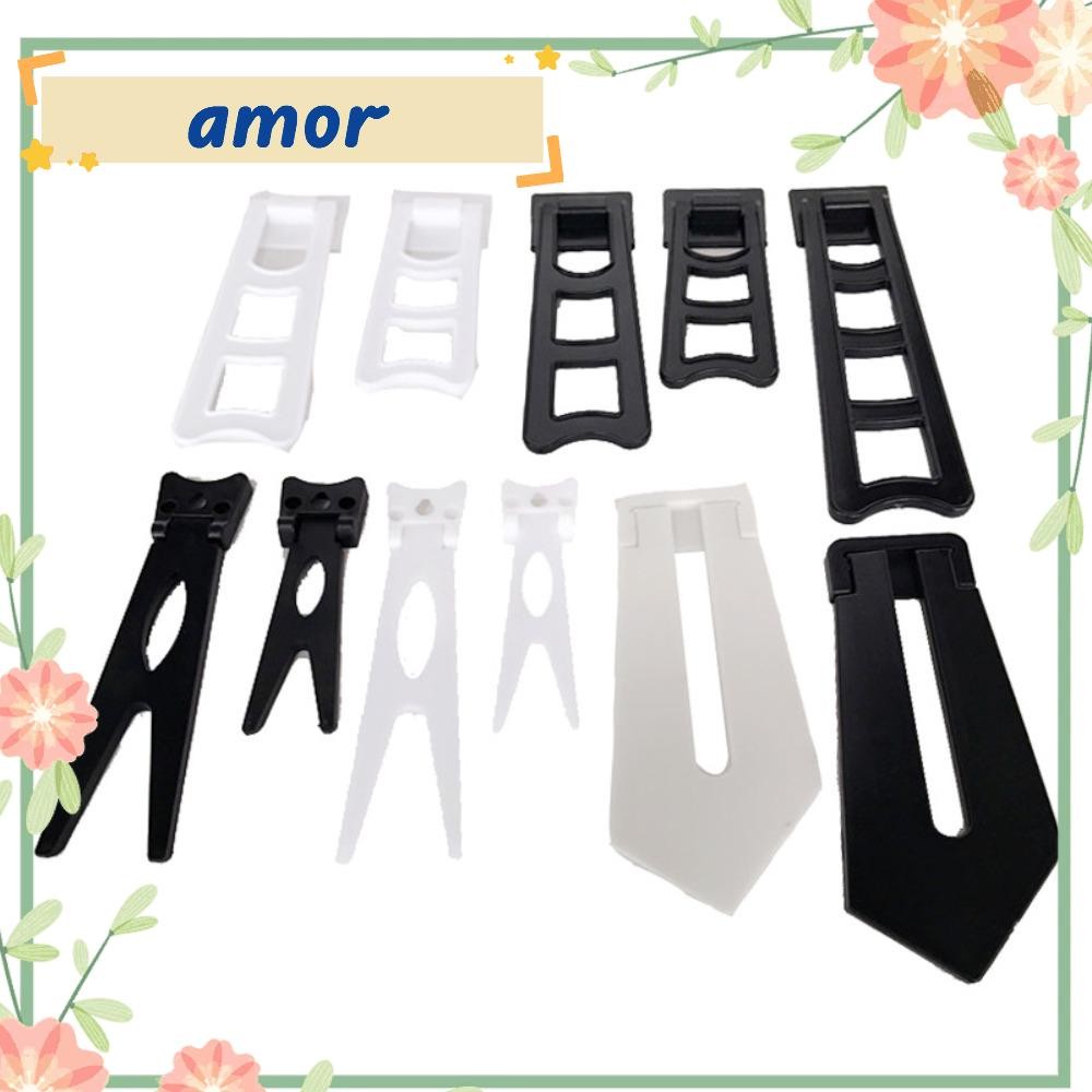 Amor12 กรอบรูปขาตั้งยึด,มัลติฟังก์ชั่ตกแต่งบ้านกระจกศิลปะทํางานขาตั้งจอแสดงผล,พีวีซีทนทานศิลปะหัตถกรรมชั้นวางจอแสดงผล