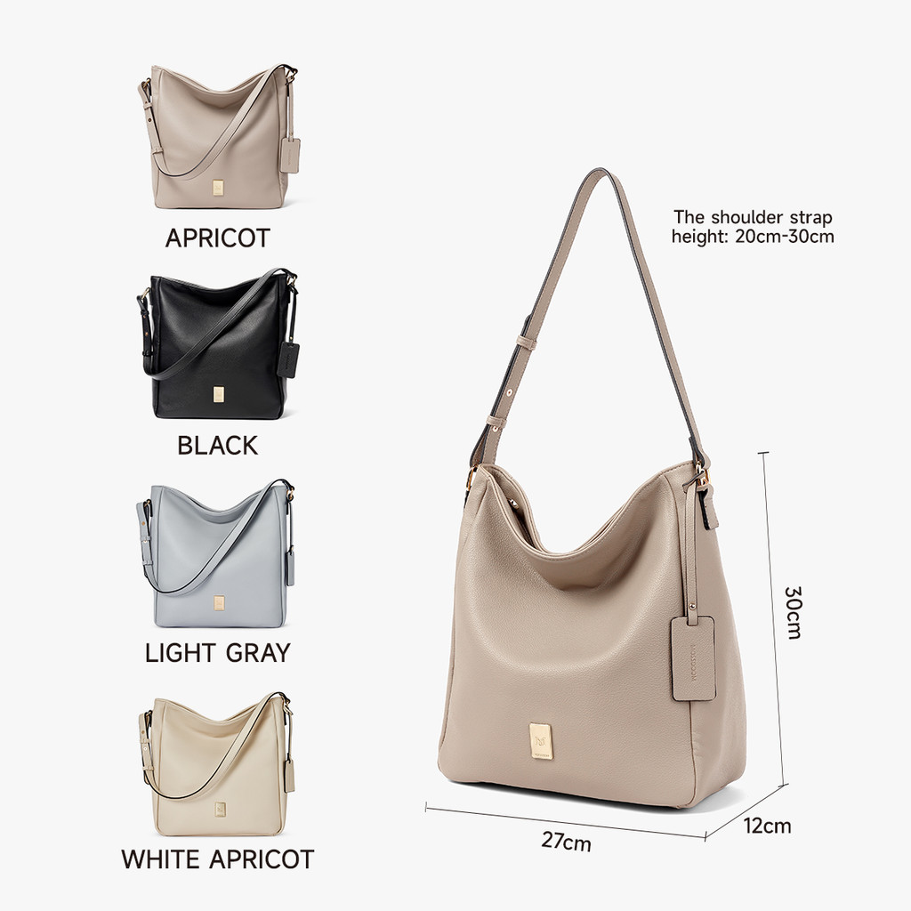 MOSSDOOM Twyne Bag กระเป๋าแฟชั่นสุภาพสตรีกระเป๋าสะพายไหล่
