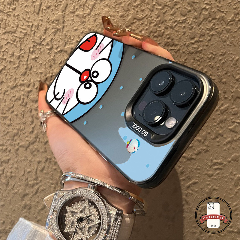 การ์ตูนตลกโดราเอมอนคู่รักแสนอ่อนโยน เคส Redmi 10A 12 13C 13 9C 9T 12C Note 13 10s 11s 11 12 Pro Max Mi 11 12 Lite - รูปที่ 4