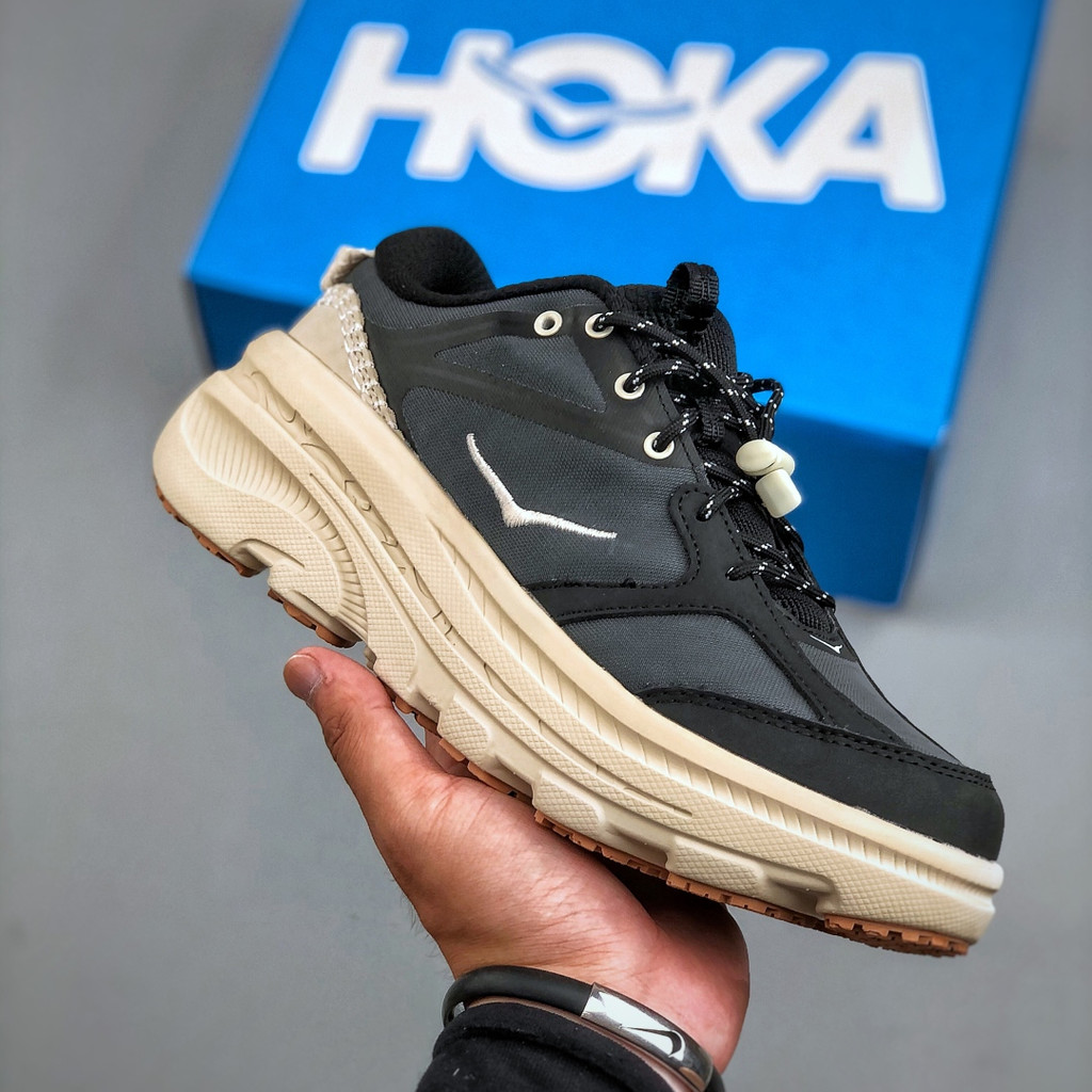 HOKA ONE ONE X BONDI MARNI B3LS รองเท้าวิ่งสําหรับผู้ชายและผู้หญิงพื้นหนากันลื่นระบายอากาศ