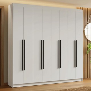 Guarda-Roupa Casal 8 Portas Batentes Saturno Madesa B