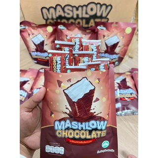 [ โปร 1 แถม 1 ] MASHLOW มาร์ชโล่ 80g ช็อกโกแลตเคลือบมาร์ชเมลโล่แท่ง มีฮาลาล พกพาง่าย ช็อกโกแลต มาร์ชเมลโล่