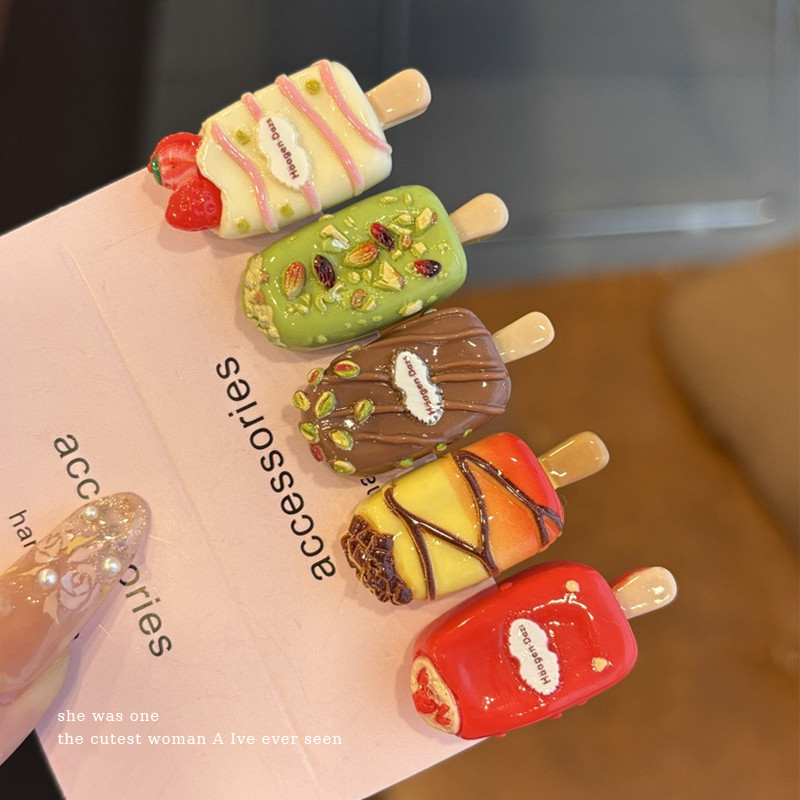 กำไลข้อมือคลิปสไตล์เกาหลี ดีไซน์น่ารักเหมือนไอศกรีม