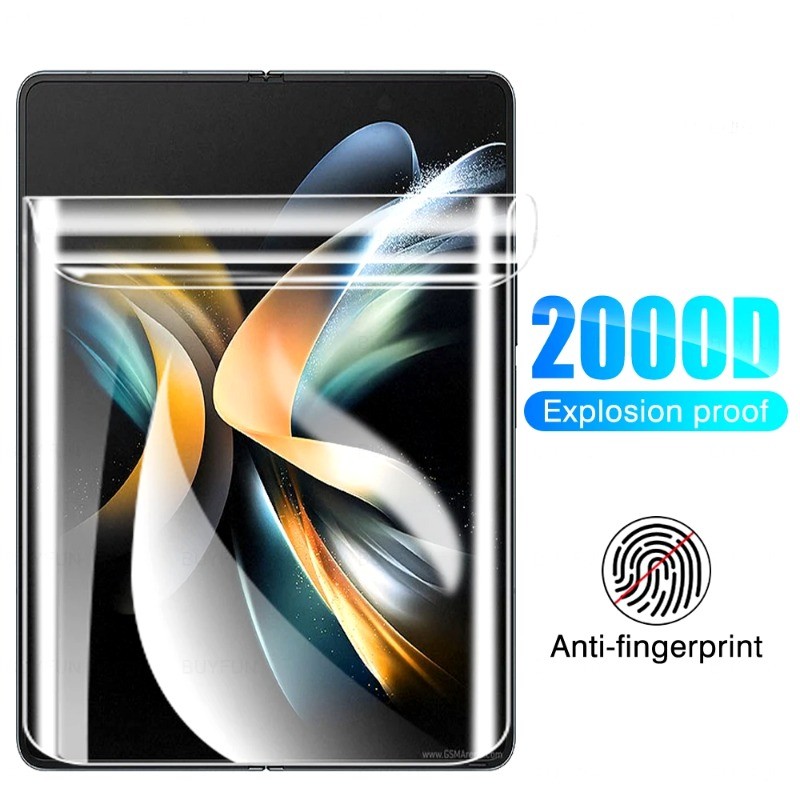1-2PCS โทรศัพท์แบบพับได้ HD Clear Hydrogel ฟิล์มสําหรับ Samsung ZFold7 ZFold6 ป้องกันหน้าจอกันน้ําสํ