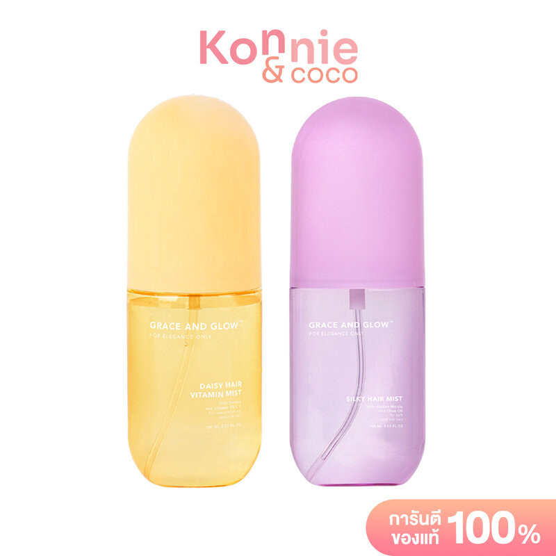 Grace And Glow Mist เกรซ แอนด์ โกลว์ สเปรย์บำรุงเส้นผม 100ml (Daisy/Silky)