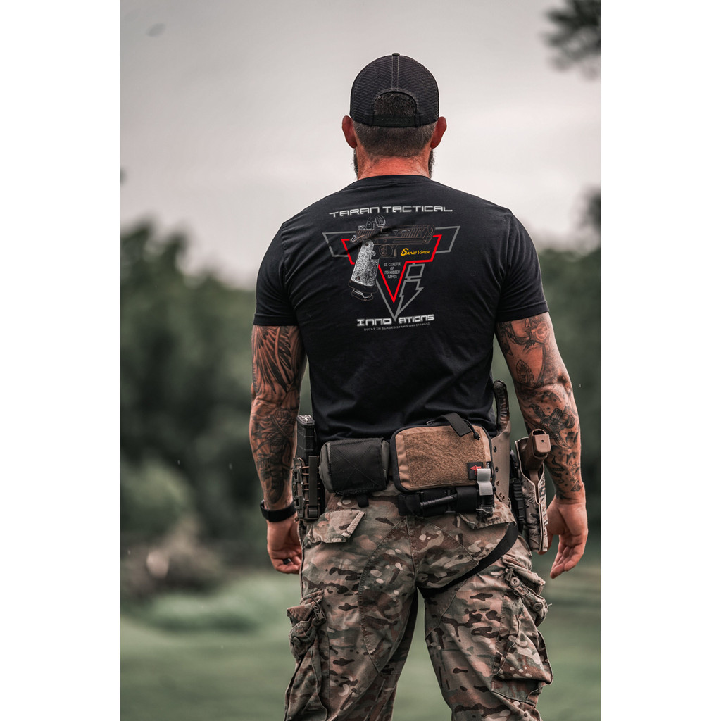 เสื้อยืด Taran Tactical TTI SAND VIPER สำหรับผู้ชื่นชอบการยิงปืนกลางแจ้ง ผลิตจากผ้าฝ้าย 100% ระบายอากาศได้ดี