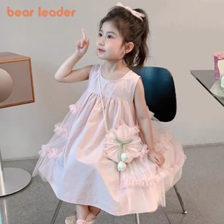 ชุดหมีลายลูกไม้สำหรับเด็กผู้หญิง อายุ 2-7 ปี สไตล์เกาหลี แขน…