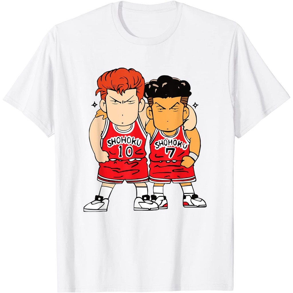 Lover Basketball Shohokus Players 10 7 S-lam D-unks Numbers เสื้อยืดหนานุ่มพรีเมี่ยม