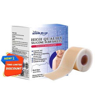 Silicone Scar Sheets Gentle 4cm×150cm  Care Fade Skin Imperfections