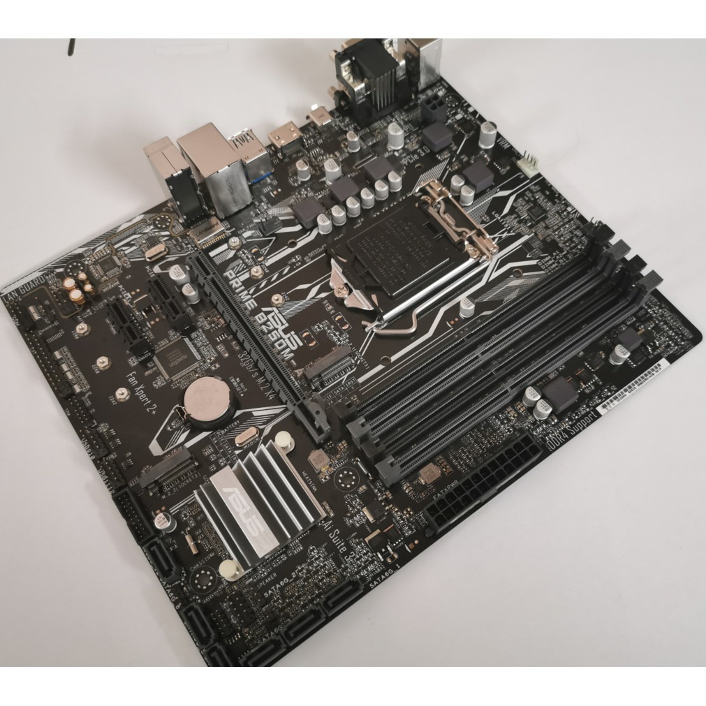 กล่องกล่อง Asus/Asus PRIME B250M-A เดสก์ท็อป B250 1151 เมนบอร์ดคอมพิวเตอร์ DDR4 หน่วยความจํา