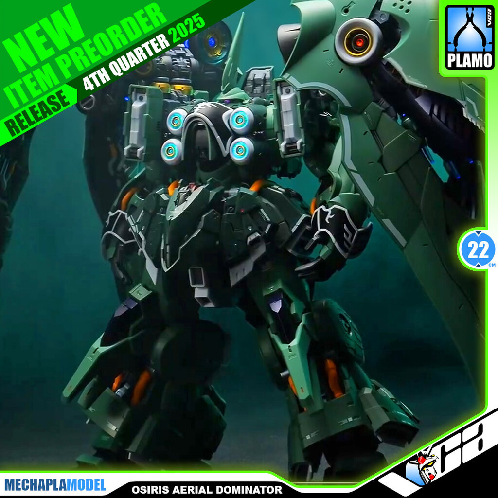 【🟢𝐏𝐑𝐄𝐎𝐑𝐃𝐄𝐑 】 VCA ⭐️ AXIS MODEL WORKS OSIRIS AERIAL DOMINATOR MASTER GRADE MG KSHATRIYA ประกอบ หุ่นยน