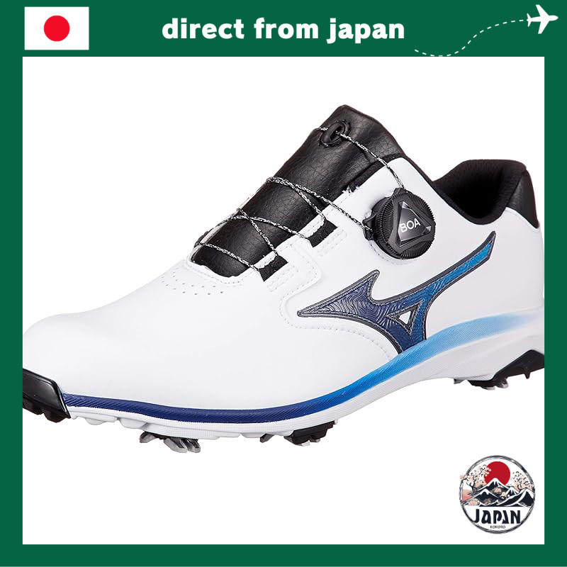 Mizuno NEXLITE GS BOA Spiked Golf Shoes – Lightweight, Stable Fit & Waterproof