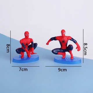 โมเดลสไปเดอร์แมน Spiderman 1 เซ็ต 7 แบบ (วัสดุพลาสติกน้ำหนักเบา) ราคาถูกสุดๆ