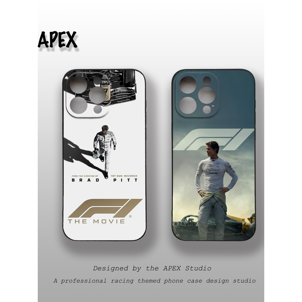 T Texture เคสโทรศัพท์ F1 Hurricane Plane TheMovie สินค้าภาพยนตร์ APX Fleet Bradpit iphoneoppo OnePlu