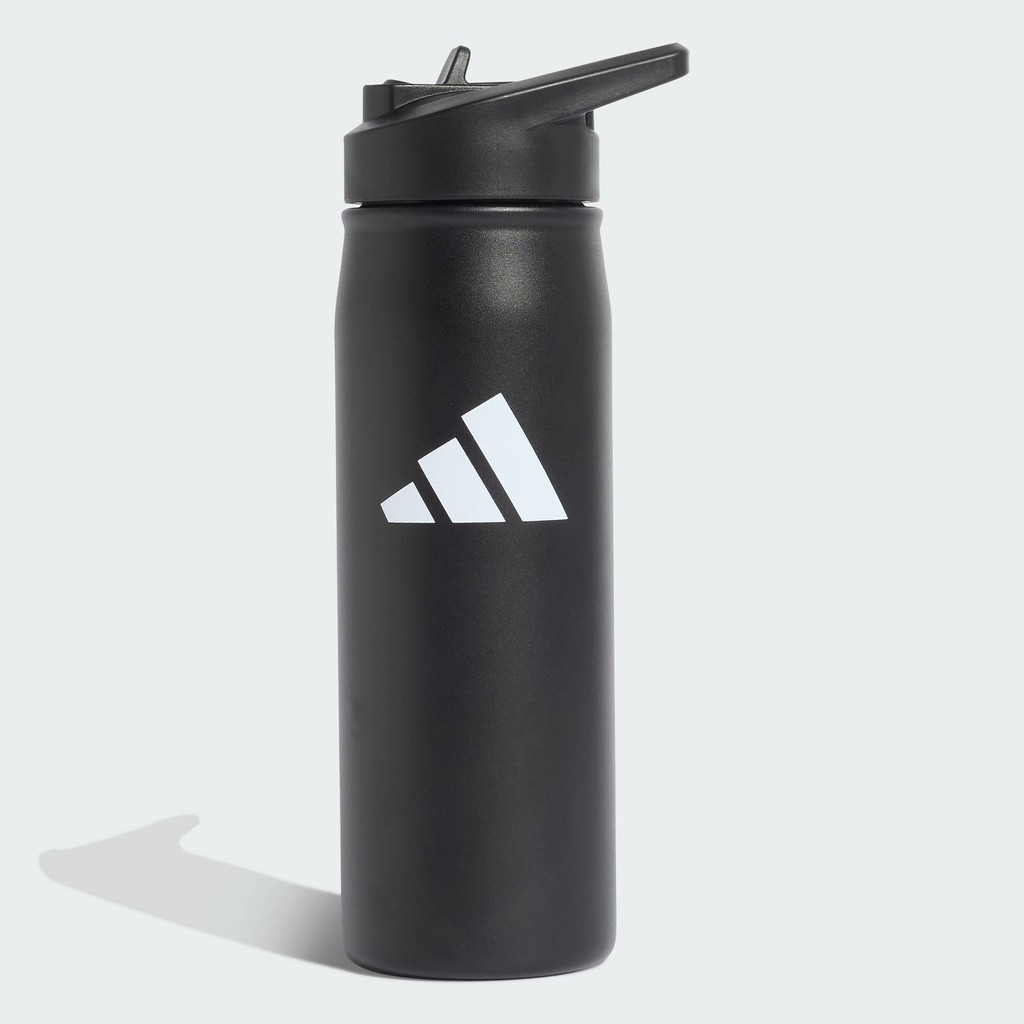 adidas Gym & Training ขวดน้ำพร้อมหลอดโลหะ 0.6 ล. Unisex สีดำ KC6409