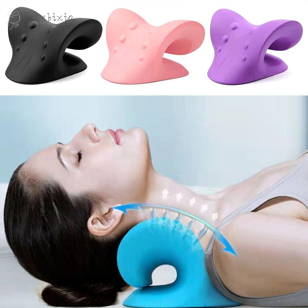 SUNBIXIA หมอนดึงหัว อุปกรณ์บ้าน อุปกรณ์ปากมดลูก กระดูกสันหลัง Alignment ของขวัญ Body Relax เปลคอ