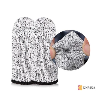 KNMSA] 10 ชิ้นอินเทรนด์ Finger Cots Finger Sleeve Protectors Reusable Finger Covers Protection Cots สําหรับเย็บอุปกรณ์ ศนเดิมคอเต่า