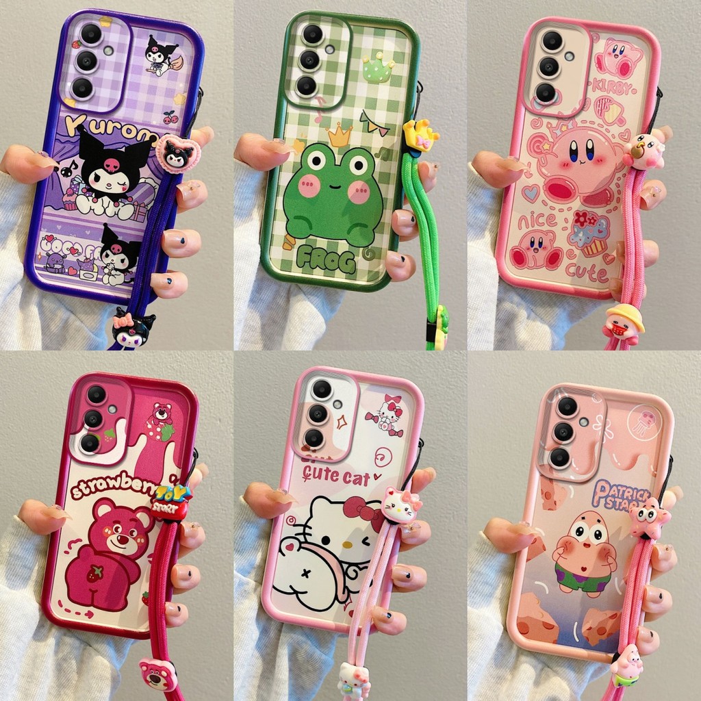 เคส Samsung A05S A04S A03S A02S เคสโทรศัพท์ซิลิโคนอ่อนนุ่มการ์ตูนที่เรียบง่ายและน่ารัก YX