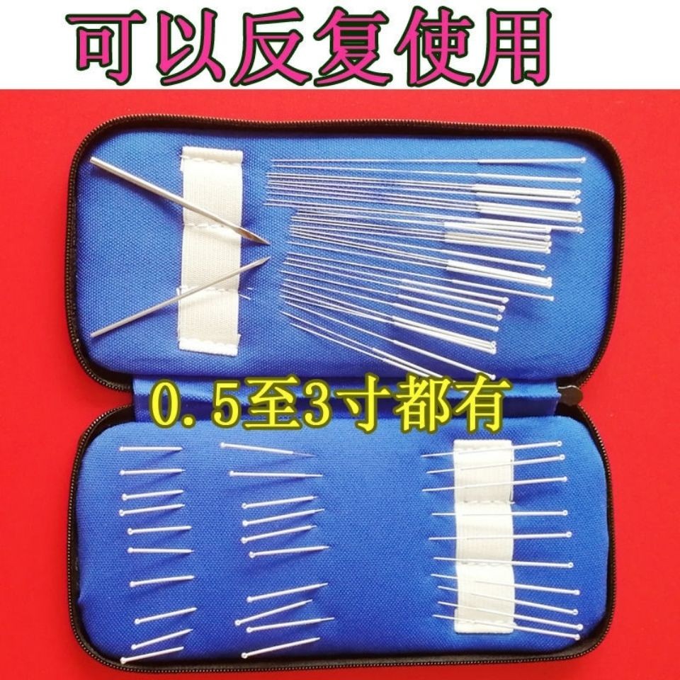 เข็มฝังเข็ม Non-Sterling Silver Needle กล่องอลูมิเนียม 30/60 Sticks a ชุดแพคเกจการฝังเข็มการแพทย์แผนจีนเข็มเงินใช้ซ้ํา 200 Sticks เข็มฝังเข็ม Non-Sterling เข็มเงินกล่องอลูมิเนียม 30/60 Sticks ชุดแพคเกจการฝังเข็มแบบดั้งเดิม