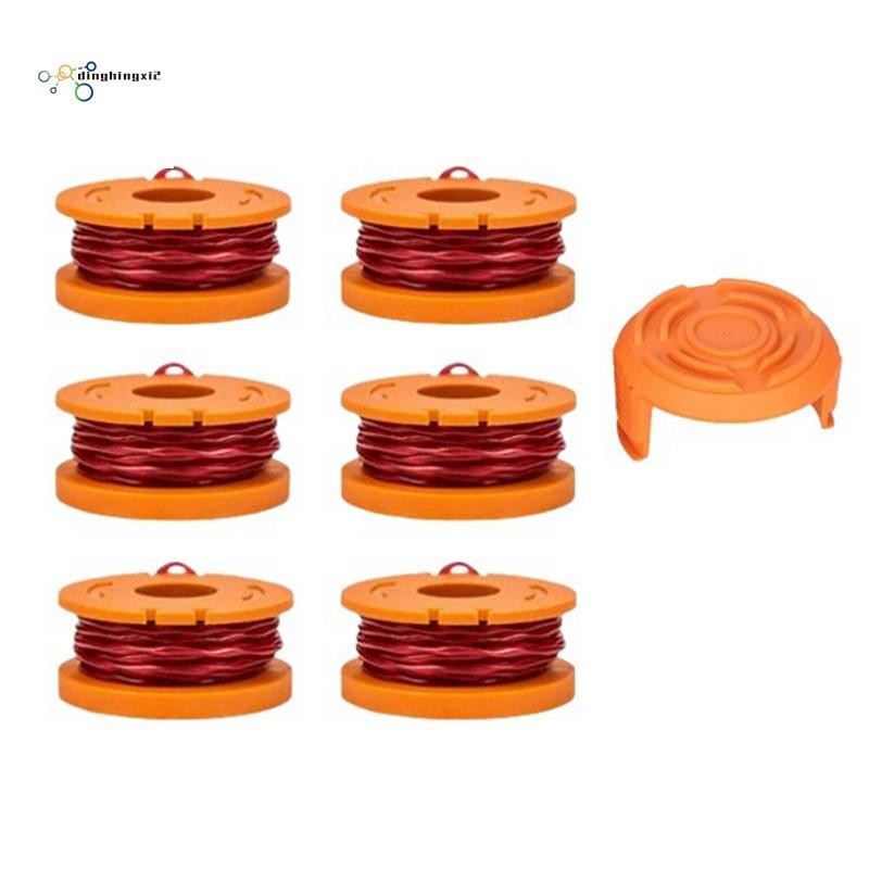 Trimmer Spools Cover Set ชุดสําหรับเครื่องตัดหญ้า WA0010 Spool WA6531 Line Cover ชิ้นส่วนเครื่องมือ