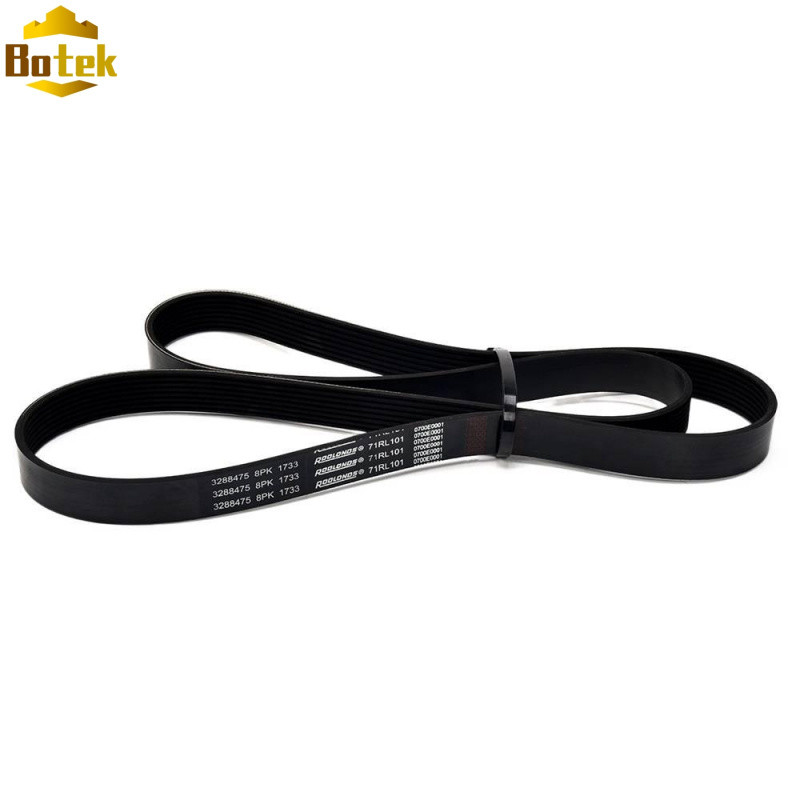 8PK1725 3288475 3288790 สายพานเครื่องกําเนิดไฟฟ้า สายพาน V ใหม่ ยาง 4B K38 K50 QSM11 ISM11 ISX15 สาย
