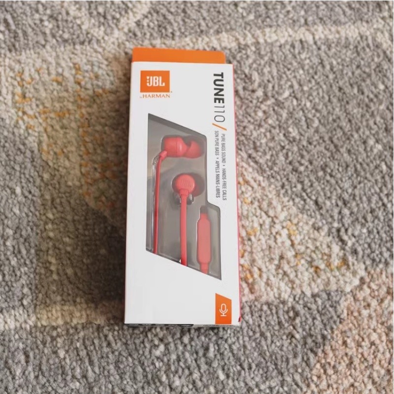 Nice Wire Headphones T110 3.5mm Stereo Music Deep Bass Earbuds | หูฟัง | หูฟัง | หูฟัง