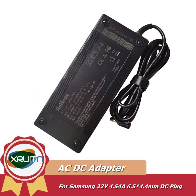 A10024_EPN 22V 4.54A 100W AC Adapter Charger สําหรับ SAMSUNG LS34E790 S34E790C C27G75TQSC Monitor แห