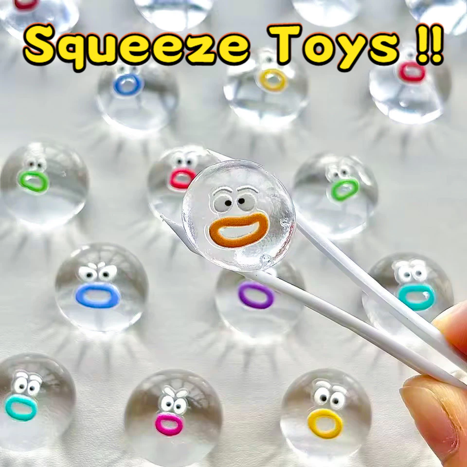 STARX Taba Squishy Toy - ของเล่นบีบแสดงออกแบบโปร่งใสขนาดเล็ก - ของเล่นคลายเครียด ของเล่นอยู่ไม่สุขประสาทสัมผัส | ของขวัญสําหรับเด็กผู้ใหญ่ความวิตกกังวลผ่อนคลาย
