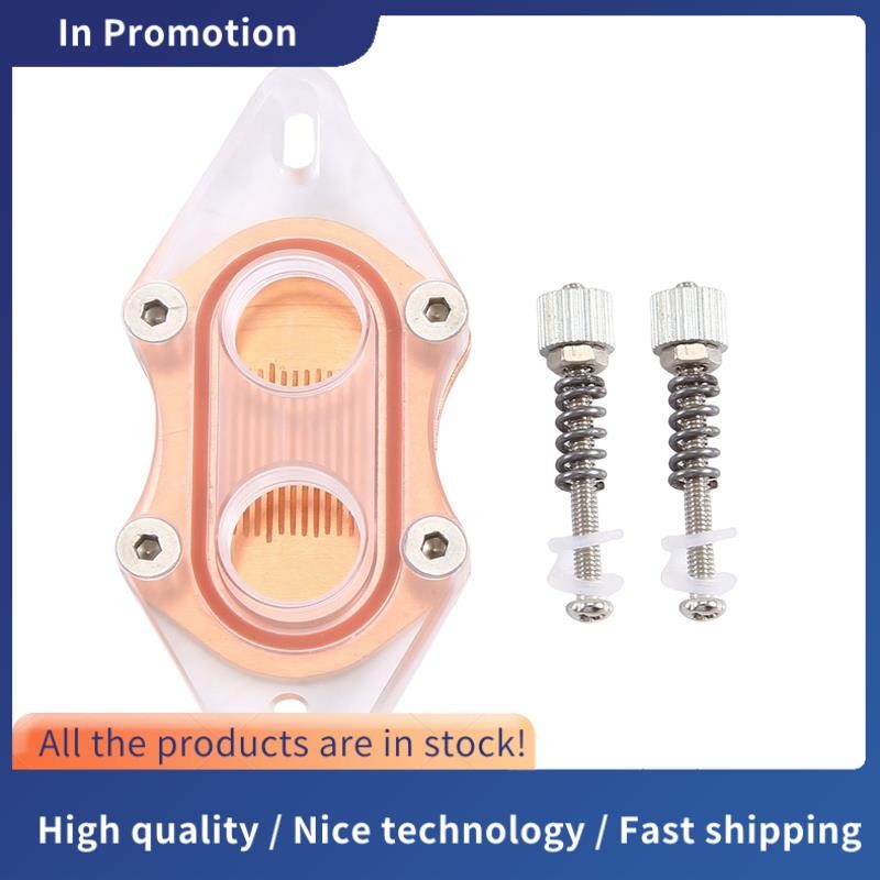 CPU Water Cooling Block Cooler อะคริลิคโปร่งใส South Bridge Northbridge Block สําหรับคอมพิวเตอร์ CPU