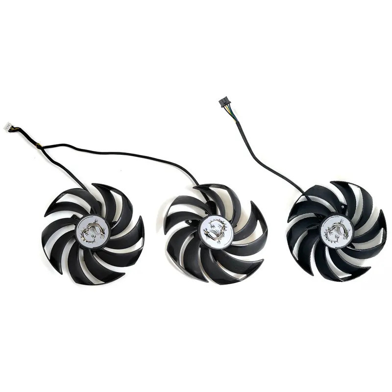 ใหม่ PLD10010B12HH RTX 3070Ti SUPRIM X GPU พัดลม,สําหรับ MSI RTX 3090TI 3090 3080TI 3070TI 3070 SUPR