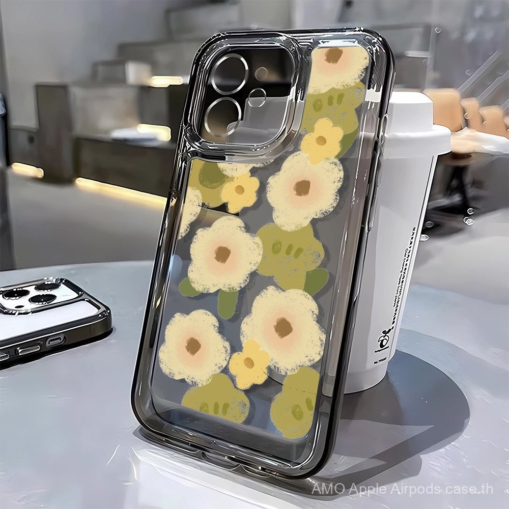 3 In1 ดอกไม้พื้นผิวโปร่งใสสําหรับ Samsung Note20 Note20u Note9 Note10 Note10pro เคสโทรศัพท์กันกระแทก