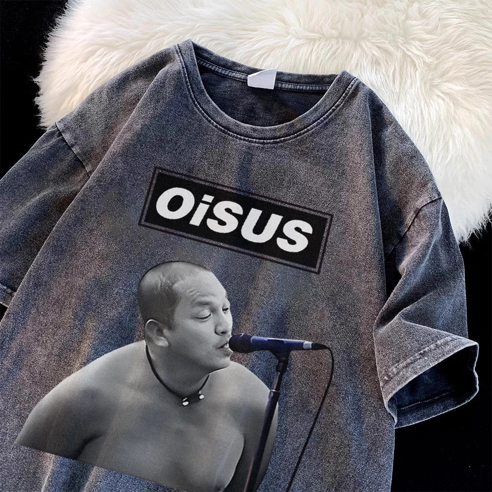 UT shop เสื้อยืด Oversize เสื้อ "OISUS" เสื้อยืดคอกลม t shirt cotton100% แฟชั่น ไม่ต้องรีด ผ้าฝ้าย แขนสั้น เสื้อผู้ชาย
