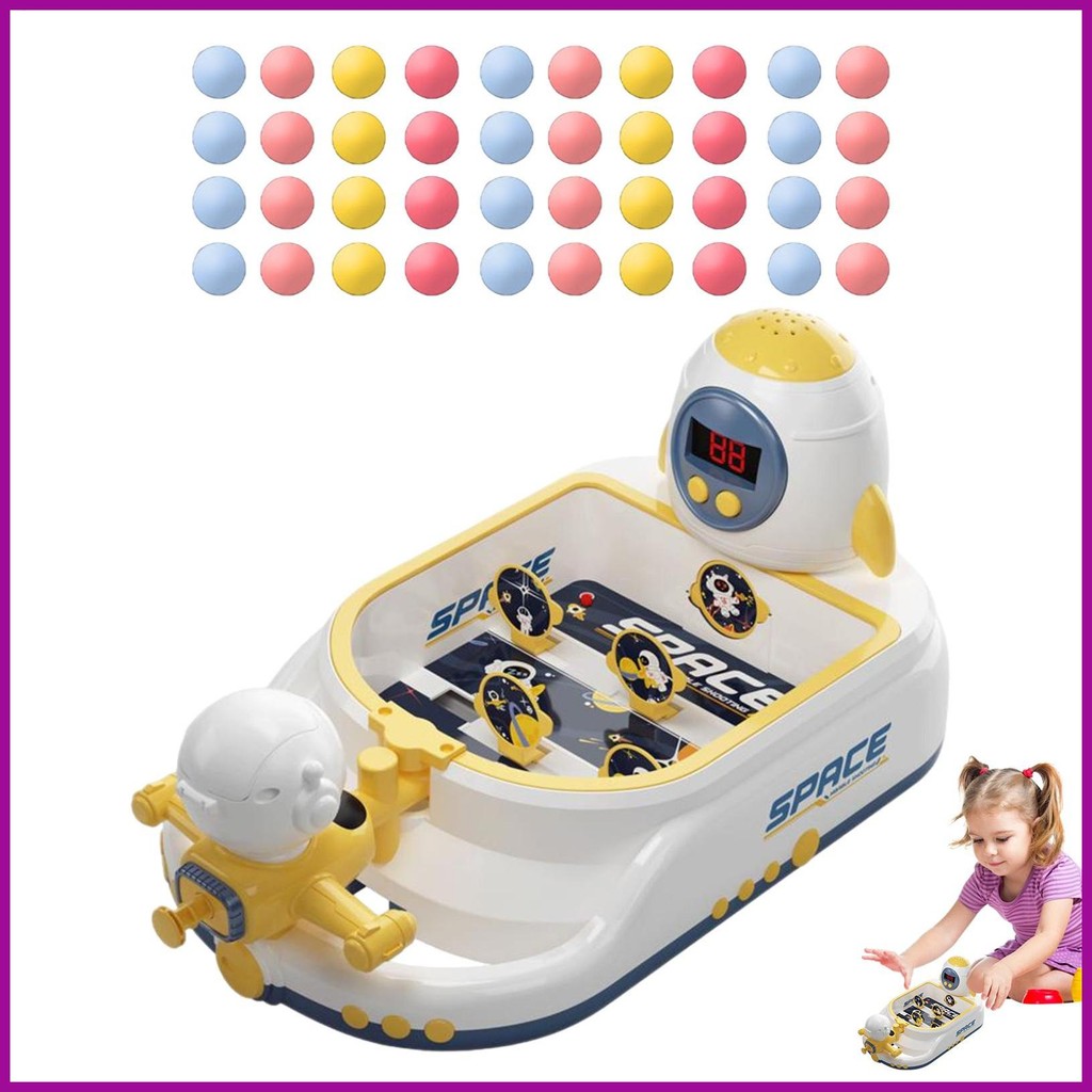 Space Score Pinball ของเล่นสถานีอวกาศ Pinball Score ของเล่นเด็กโต๊ะ Pinball ของเล่นสําหรับเด็กเด็กเด