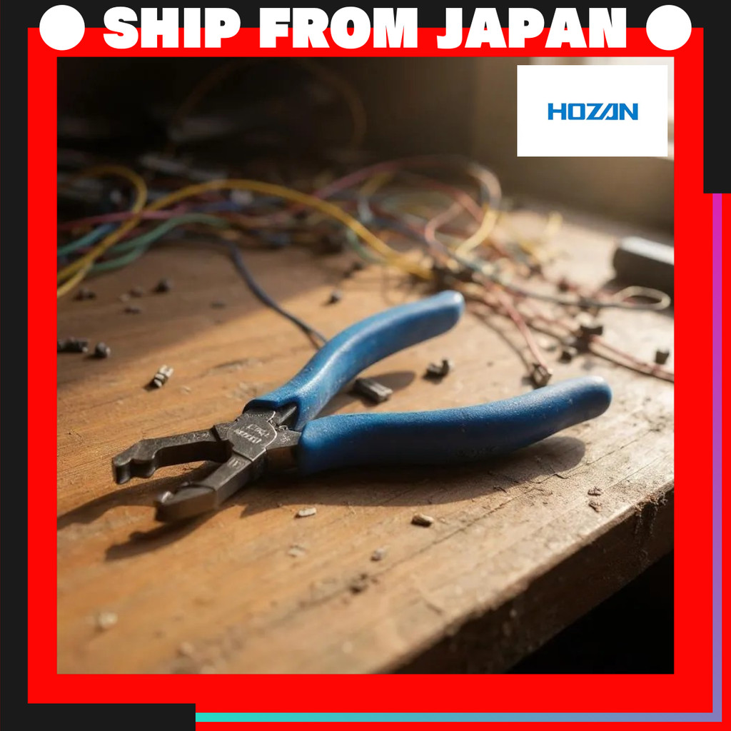 HOZAN Chain Pliers P-221 for Industrial Machinery, Bicycles, and Motorcycles – Chain Holder Tool [Di