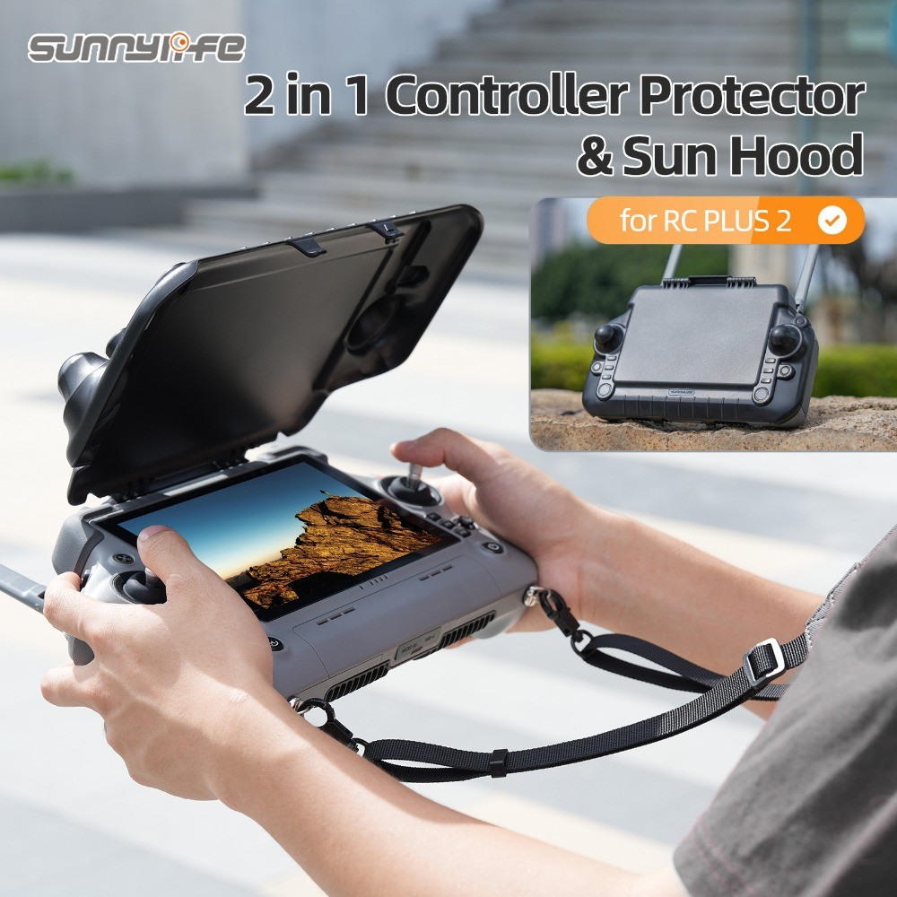 สําหรับ DJI RC PLUS 2 รีโมทคอนโทรลป้องกัน shade board latitude Matrice 4T/4E/400 รีโมทคอนโทรลฝาครอบป้องกัน