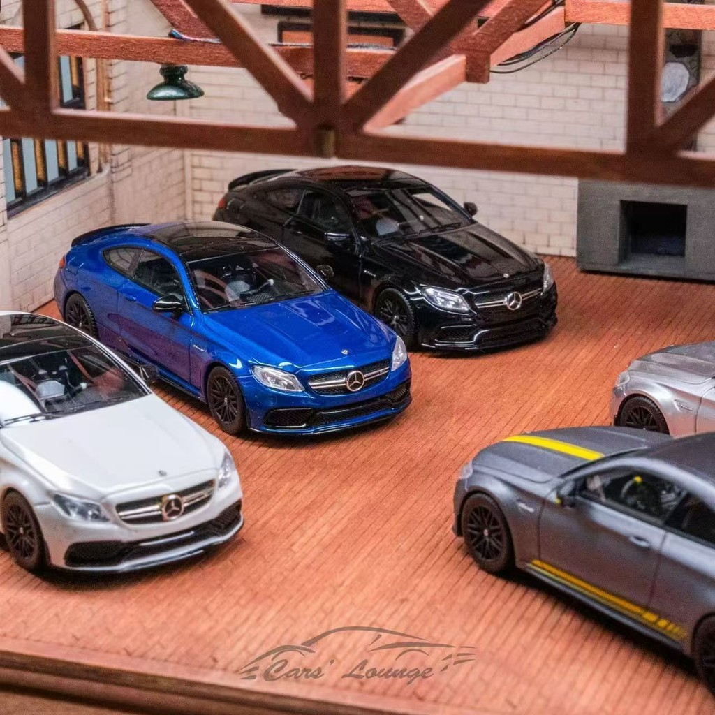 CL Gallery 1: 64 Mercedes-Benz W205 C63S Coupe เรซิ่นคอลเลกชันรุ่น