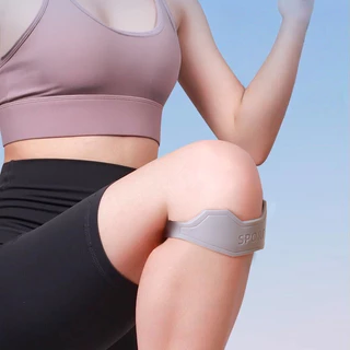 แหวนเข่า สายรัดเข่า Band Patella Tendon พร้อมซิลิโคน คู่ บาสเกตบอลสนับสนุนสายรัด หรับการทํางานกลางแจ้งวิ่ง