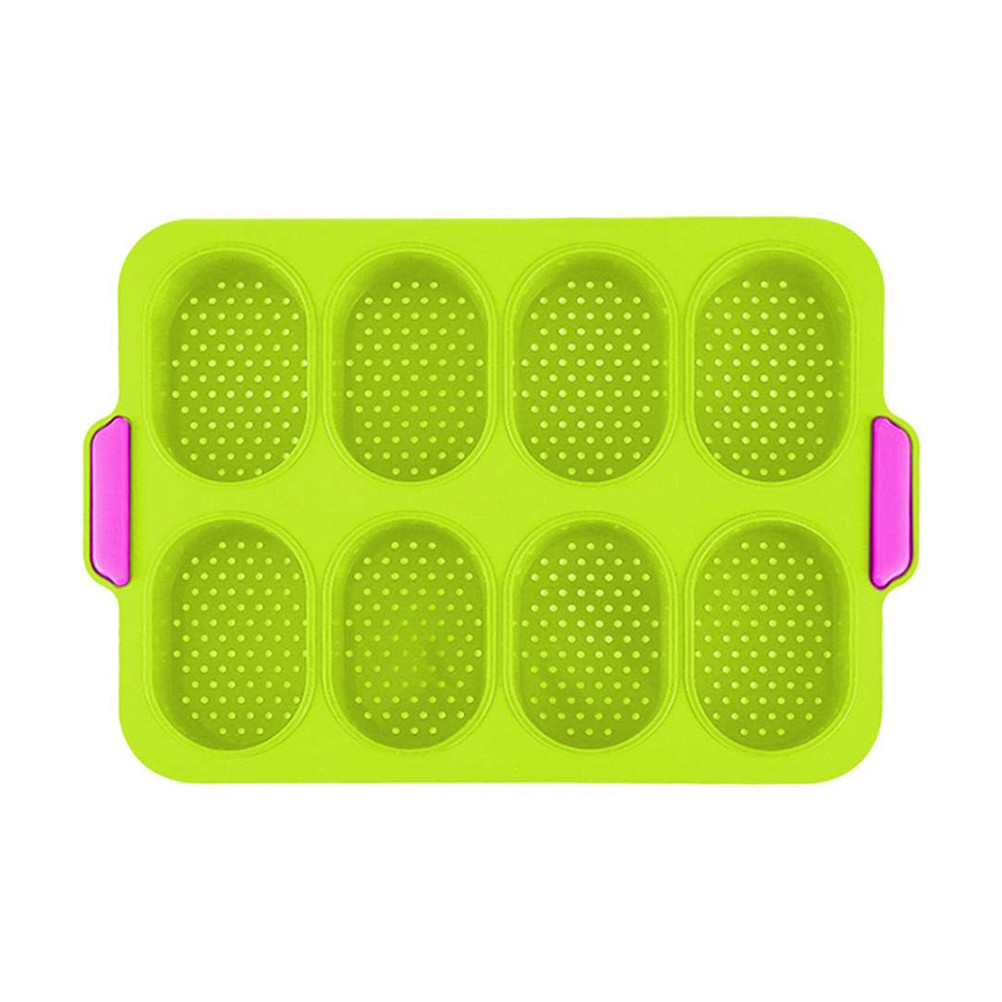 Mini Baguette Crisping Tray Safe Safe Safo Easy To Letled Bread Bread สำหรับ Ovens Biscuits