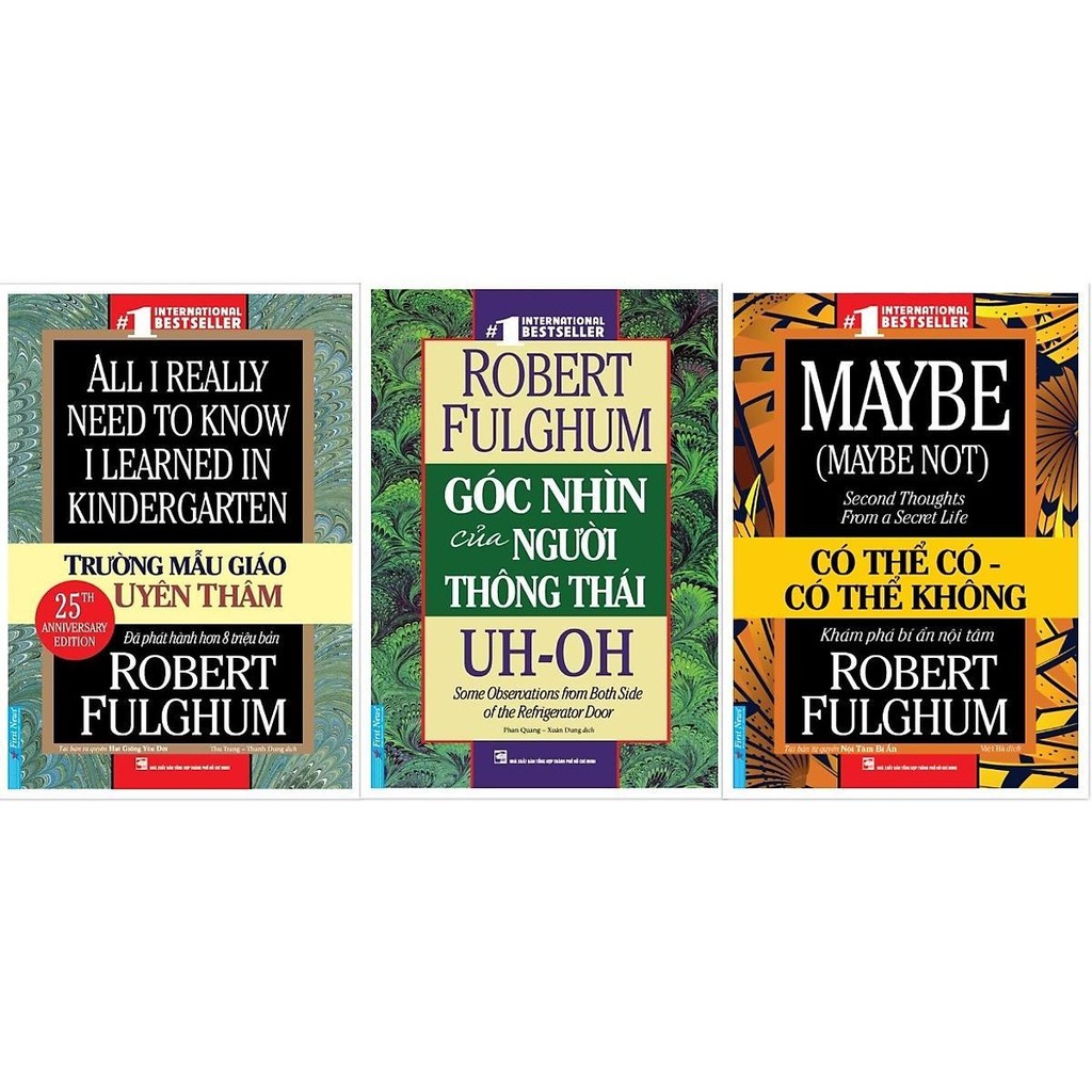 หนังสือ - ศound Kindergarten + มุมมองบุคคลของบุคคล + Maybe Yes, Maybe Not - 3-Book Combo - ข่าวแรก