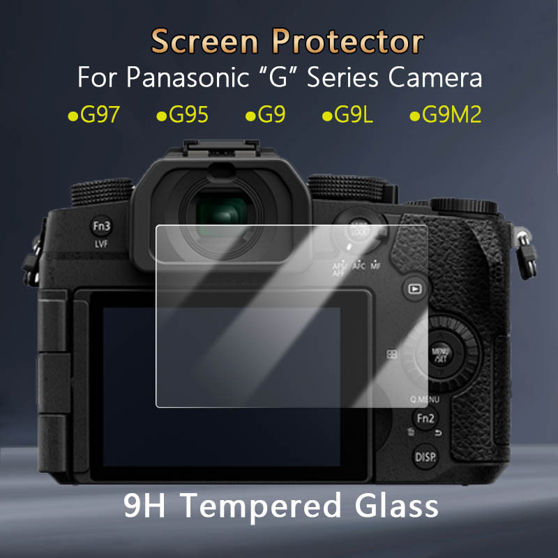 สําหรับ Panasonic Lumix DC-G97 G95 G95K G9M2 G9M2L G9 G9L กล้อง HD Clear Slim 2.5D 9H กระจกนิรภัยป้อ