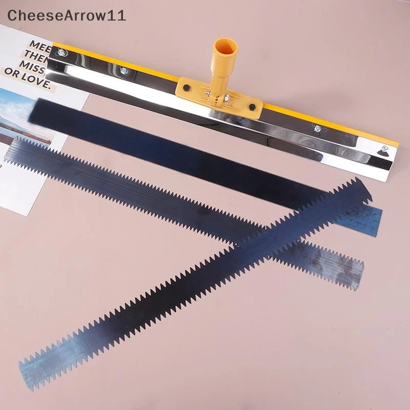 CHE ยืน Push Self-Leveling Scraper แหวนอีพ็อกซี่ฐานแผ่น Scraper เครื่องมือฟันความสูง 2 มม./5 มม./8 มม.แถบฟัน TH