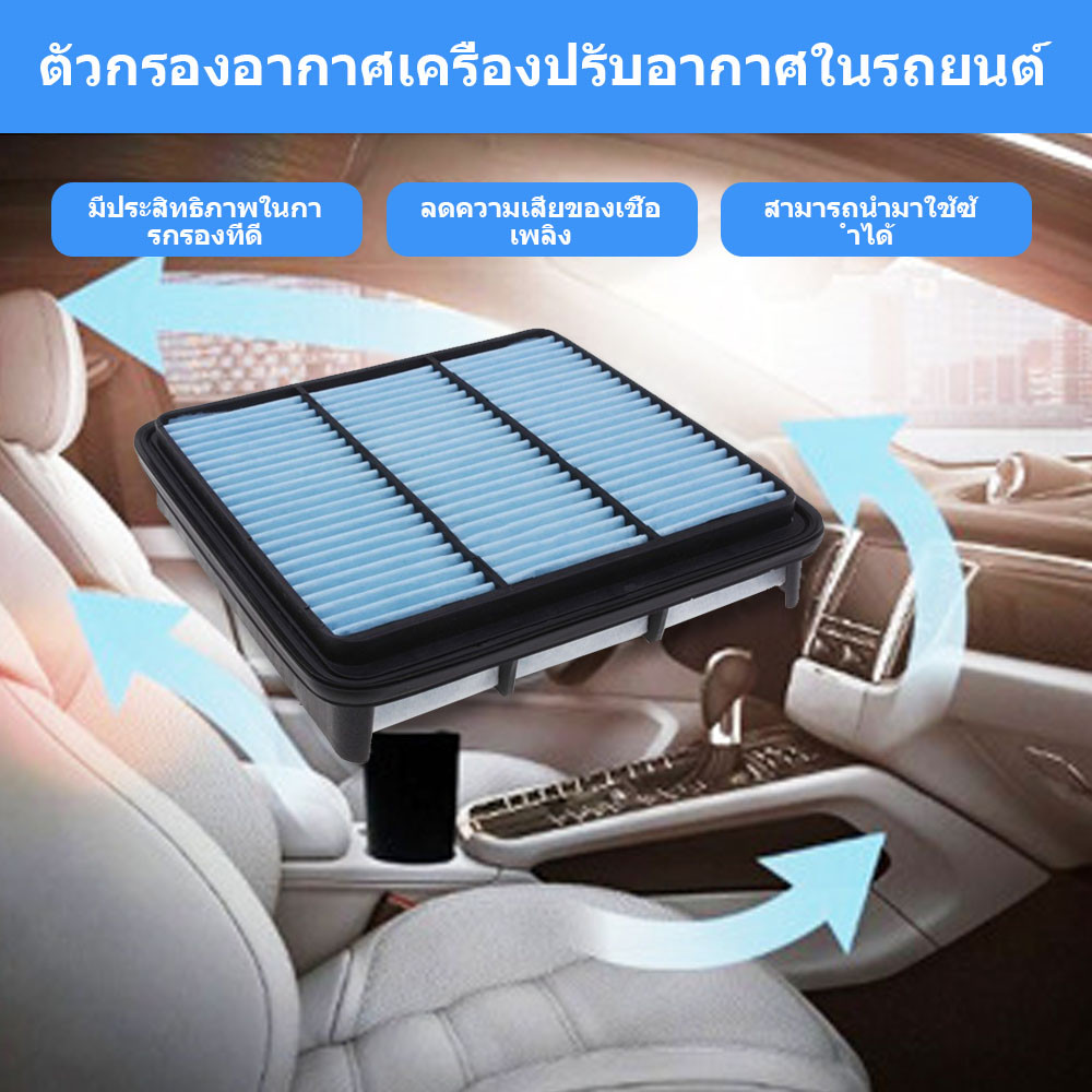 เครื่องกรองอากาศ 1500A098 กรองอากาศ TRITON,PAJERO SPORT - รูปที่ 2