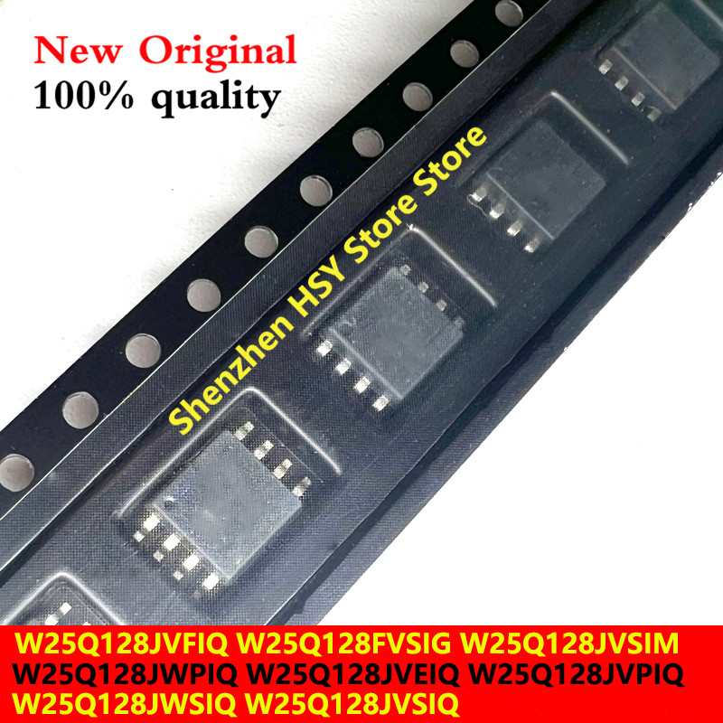 (1 ชิ้น) 100% ใหม่ W25Q128JVFIQ W25Q128FVSIG W25Q128JWPIQ W25Q128JWPIQ W25Q128JVEIQ W25Q128JVPIQ W25