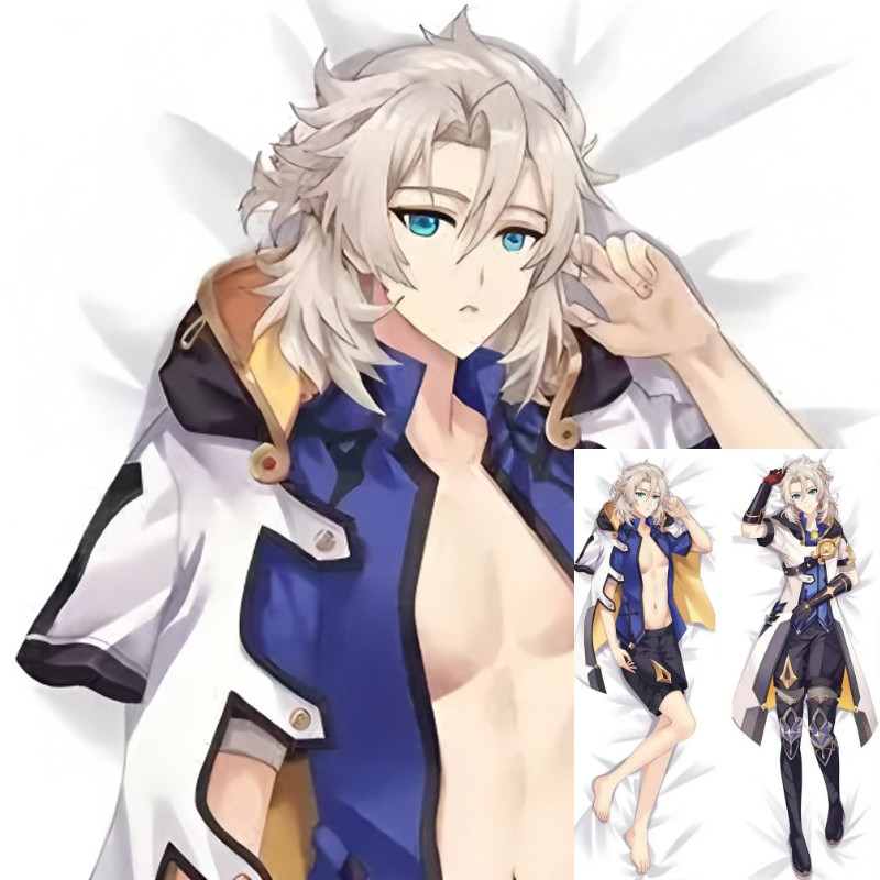 Genshin Impact Albedo อะนิเมะ Dakimakura หมอนสองด้าน