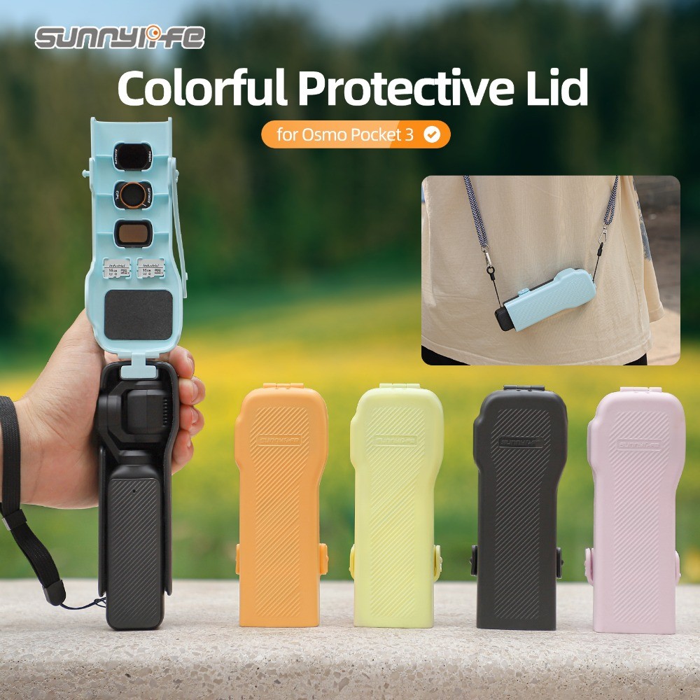สําหรับ DJI Osmo Pocket 3 ฝาครอบป้องกันกระเป๋า 3 Body Filter Storage ฝาครอบด้านบนฝาครอบป้องกันฝาครอบ