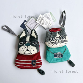 【แบรนด์ญี่ปุ่น】Kusuguru สินค้าจริง ปักมือแมว/ดอกเบี้ยแฟรงเศส…